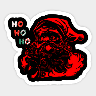 Classic Santa: Ho Ho Ho! Sticker